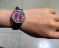 天梭（TISSOT）【官方授权店】 瑞士手表 新款卡森臻我系列1853石英小美人女表 酒红色皮带T122.210.16.373.00 实拍图
