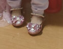 叠曼（DIEMAN）爱莎公主鞋女童鞋子儿童水晶鞋子冰雪奇缘高跟鞋小女孩韩版表演鞋 粉色 27码/17.7厘米 晒单实拍图