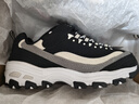 Skechers斯凯奇奶茶熊男女童运动鞋秋冬加绒黑白熊猫鞋大童休闲鞋996212L 524L黑糖牛乳/BKNT-加绒 35 实拍图