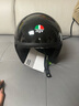 AGV X70头盔摩托车机车复古男女骑行3/4盔四季通用电动车安全帽 BLACK XL（适合60-62头围） 实拍图