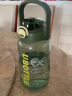富光运动水壶水杯超大容量Tritan健身男士塑料杯子耐高温大号便携户外 迷彩绿1500ml（tritan材质） 晒单实拍图