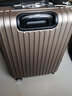 翻译官 时尚扩展版拉杆箱登机箱万向轮旅行箱男行李箱女学生硬箱子 香槟色-主打轻薄抗压防刮款 26寸可扩容 实拍图