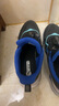 安踏儿童运动鞋男女童跑步鞋秋冬季网革旋钮扣犟弹科技学生赤焰跑鞋 【男革面】黑/蓝/绿5523N-2 41 脚长约25.5cm 实拍图