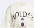 adidas高尔夫运动上衣圆领短袖T恤女装新款阿迪达斯官方IN6351 象牙白 L 晒单实拍图