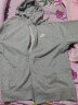 耐克NIKE男子夹克CLUB HOODIE FZ FT外套BV2649-063暗麻灰色L码 实拍图