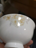 厚秀堂景德镇碗家用吃饭10个装 骨瓷碗陶瓷碗套装 防烫米饭碗面碗可微波 疏影 4.5英寸 10个 实拍图