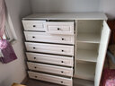 皇翔（HUANGXIANG） 五斗柜实木储物柜卧室简约现代五斗橱收纳柜子客厅柜 七斗加门（长130cm*高122cm） 实拍图