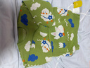 嘟嘟家【全棉&抗起球面料】男女童毛衣保暖满印卡通童装儿童套头衫冬装 绿色 130 实拍图