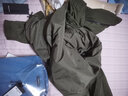 巴鲁特【轻薄磨砂】夹克男微皱肌理柔软顺滑茄克休闲简约春秋男士外套 绿色 M （170/92A） 实拍图