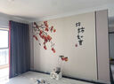 定制3d立体现代中式柿柿如意电视背景墙壁纸客厅壁布卧室墙布壁画 苏杭丝绸 平米 实拍图