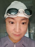 李宁（LI-NING）泳衣女连体裙式专业游泳衣遮肚显瘦抗氯速干大码保守温泉女士泳装 紫色【中框镜帽套装】 L 【身高160-165体重50-55】 实拍图