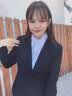 伊娅莎职业西装套装男女商务正装气质面试西服房产销售银行教师工作服装 女-单件藏青色西装 XL 实拍图