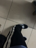 威觉美式裤子男春夏季学生休闲裤直筒运动卫裤宽松阔腿裤条纹松紧长裤 黑色 L码 实拍图
