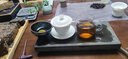 泾泽茯茶2021年陕西泾阳特产黑茶叶金花伏砖茶盒装礼盒送礼手提装1kg 实拍图
