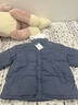 300斤胖妹妹大码羽绒服加肥加大码假两件服青少女生面包服特大码加厚棉衣外套 蓝色【现货】 4XL_建议230-300斤 实拍图