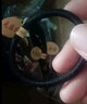 赢夫人（Mrs win）【赢夫人 】 高弹力发绳加粗接缝发圈黑色橡皮筋扎头发头绳 6MM加粗加大黑色100根GSF-6MMFQ-4 实拍图