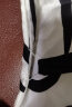 ZXEGI衣服女装重磅真丝连衣裙中长款时尚贵气印花宽松气质显瘦桑蚕丝裙 白色 L（116-125斤以内） 晒单实拍图