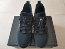 八哥刀锋跑步鞋秋冬新款男士休闲老爹鞋全掌气垫减震加绒运动鞋男 黑色 41 实拍图
