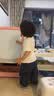 泰兰尼斯秋季学步鞋男童机能鞋女宝宝软底防滑面包鞋 白/粉 24码 实拍图