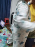 儿童睡衣男童纯棉纱布春秋款夏天家居服女童helloluobo新款小孩宝宝中小童婴儿夏季薄款空调服套装 迷你恐龙 120码【适合身高116-125CM】 实拍图