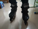 乐秀（ROADSHOW）轮滑鞋成人旱冰女成年男孩专业直排轮轮滑大学生RX4S溜冰鞋 单鞋-黑红色 42 -43码 实拍图