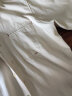 马登（Maden）法式工装衬衫男士阿美咔叽长袖衬衣复古棉籽壳上衣外套春秋款 原胚色 XL 实拍图