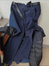 伯希和（Pelliot）【风盾】软壳裤男女秋冬户外加绒防风防泼水保暖高弹透气休闲裤 男款藏蓝色 XXXL 实拍图