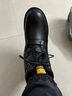 戈耐马丁靴子男士冬季加绒保暖皮鞋防滑雪地靴工装真皮棉鞋男鞋子男靴 黑色【羊毛混绒+头层牛皮靴】加绒加厚保暖 冬天款 44码(270MM) 实拍图