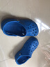 CROCS卡骆驰洞洞鞋贝雅男鞋女鞋轻便耐磨一脚蹬拖鞋休闲鞋|10126 青花瓷蓝-4JL 39 (240mm) 实拍图