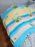 倍呵婴儿被子秋冬被纯棉花幼儿园被子午睡用新生儿宝宝可拆洗儿童盖被 4斤棉被-送青蛙被罩120x150cm 实拍图