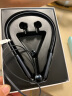 索爱(soaiy) X8无线蓝牙耳机 颈挂式跑步运动音乐耳机半入耳长续航耳麦 适用于苹果安卓华为手机 蓝色 实拍图