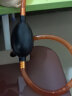红铁普  茶盘排水管 吸水球功夫茶道零配排水球橡胶铜接口电木茶盘导水 茶色标配60厘米 实拍图