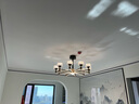 雷士（NVC）吊灯美式轻奢水晶客厅大灯LED智能卧室灯 灯具套餐厅灯饰全屋 【2室1厅】10头吊灯+卧室灯*2 实拍图