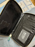 VANLEMN丹麦真皮出国护照夹防闪付零钱夹多功能卡夹卡包钱包屏蔽NFC信号 黑色 实拍图