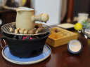 探险者（TAN XIAN ZHE）围炉煮茶套装铸铁烧烤炉户外烧烤室内煮茶炉取暖火盆煮茶壶木炭 加大号26cm围炉+烤网+炭夹 实拍图