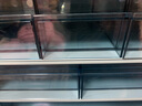 得力（deli）组合抽屉收纳盒 桌面化妆品文具收纳盒 单层 蓝色一格 1只 PK104 实拍图