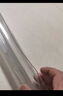ACEBON 桌面软玻璃PVC桌布防水防烫防油免洗塑料透明餐桌垫茶几厚水晶板 （食品级）环保透明1.0mm 50x100cm 实拍图