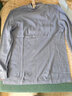 宜而爽【半高领100%纯棉】秋衣男女款保暖上衣全棉抗静电内衣棉毛衫秋冬 实拍图