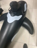 INTEX 大黑鲸坐骑 儿童成人水上游泳圈充气浮排床板戏水冲浪承重40kg 实拍图