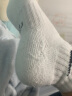 NIKE耐克袜子运动袜Air Jordan篮球袜男女袜跑步袜吸汗耐磨 中筒【黑色3双装】SX5544-010 M/38-42码 实拍图