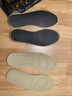 华宝驰2双皮鞋鞋垫头层牛皮男透气吸汗真皮防臭小白鞋板鞋皮鞋垫夏季薄 米白色 2双 35-36码（可裁剪） 实拍图