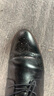 百丽/BELLE商场同款牛皮革男商务正装皮鞋B3217CM0 黑色2 44  实拍图