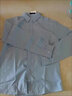 奈加图夏季薄款牛仔衬衫男长袖韩版潮流帅气百搭休闲衬衣男士春装衬衫 961灰色+961浅蓝 XL 120-135斤 实拍图