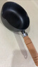 小幸福鑄鐵（KITCHEN LITTLE HAPPINESS KITCHEN）小幸福新款铸铁加深煎蛋锅泼油锅做蛋饺神器家用平底锅 13cm小油锅 单锅 13cm 实拍图