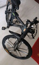 凤凰（Phoenix）折叠山地自行车男女成人学生青少年单车双减震碟刹轻便变速折叠车 黑橙辐条轮/显档变速/三套全轴承 24速高配-24寸（身高145-170CM） 实拍图