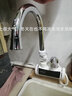 奥唯士（AIWISHE） 电热水龙头淋浴洗澡两用即热式电热水器快速加热厨房速热水龙头小厨宝带花洒 SC30H38C淋浴两用侧进水套装 实拍图