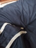 盛行风夏季中年男士纯棉短裤休闲宽松七分裤子大码外穿工装中老年爸爸装 深蓝色 XL建议(120斤至140斤) 实拍图