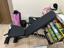 LUXIAOJUN吕小军举重AB400健身椅哑铃凳调节凳卧推凳健身凳飞鸟凳仰卧板 黑色AB400调节凳 实拍图