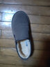 回力男鞋棉鞋男情侣一脚蹬加绒保暖豆豆鞋冬季老北京布鞋靴雪地休闲鞋 灰色 37 实拍图