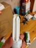 飞利浦标准型节能灯泡客厅厨房高亮节能光源节能灯替换led U型E27 11W-2U 6500K 实拍图